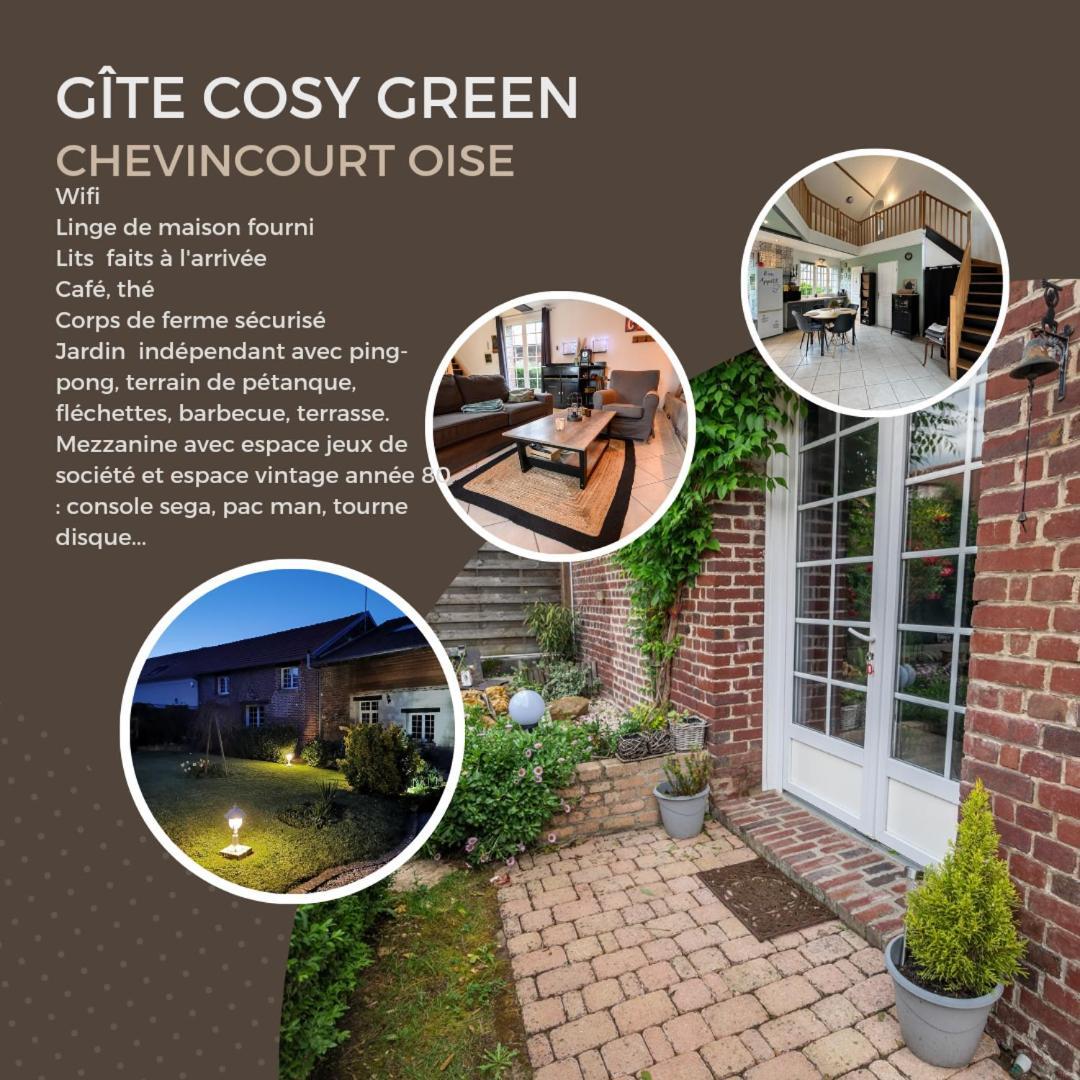 Gite Cosy Green Chevincourt Exteriör bild